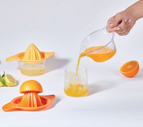 Limon Sıkacaği Şeffaf Ölçü Kaplı (400Ml) - 2