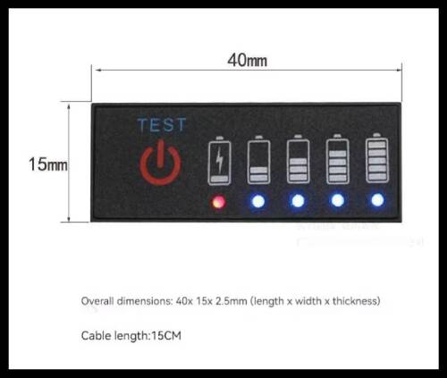 6S Lityum Pil Akü Seviye Kapasite Göstergesi 72V Ternary Lithium - 4