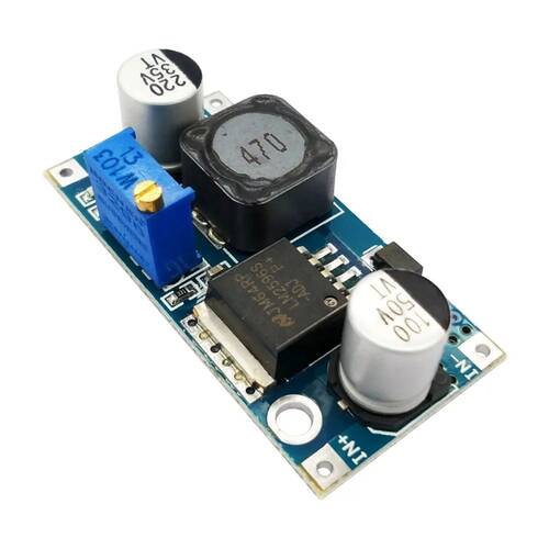 LM2596S-ADJ 3-40V DC-DC Ayarlanabilir Kademeli Güç Kaynağı Modülü 3A LM2576