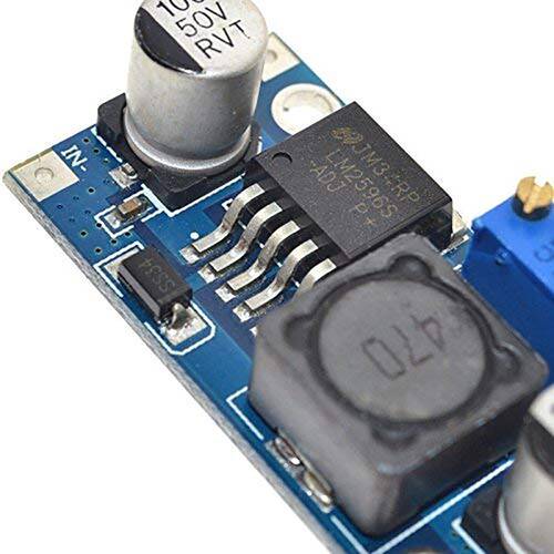LM2596S-ADJ 3-40V DC-DC Ayarlanabilir Kademeli Güç Kaynağı Modülü 3A LM2576