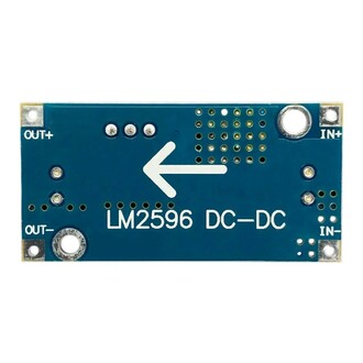 LM2596S-ADJ 3-40V DC-DC Ayarlanabilir Kademeli Güç Kaynağı Modülü 3A LM2576 - Thumbnail