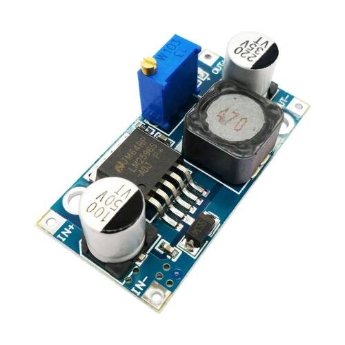 LM2596S-ADJ 3-40V DC-DC Ayarlanabilir Kademeli Güç Kaynağı Modülü 3A LM2576 - 1