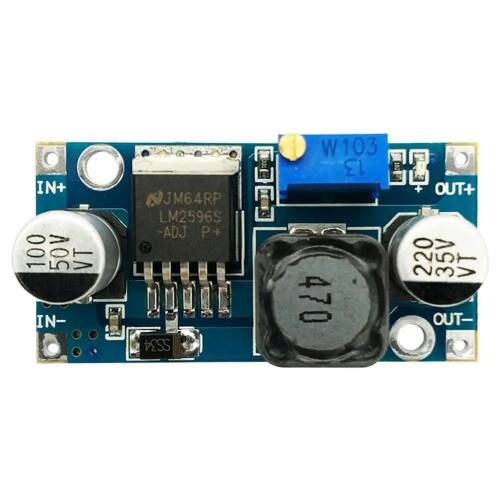LM2596S-ADJ 3-40V DC-DC Ayarlanabilir Kademeli Güç Kaynağı Modülü 3A LM2576 - 2