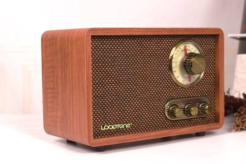 Looptone Retro Radio DSY-R08 Walnut - 3