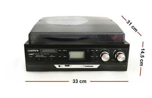 Looptone TR-17WEC Pikap Radyo Kasetçalar USB Kayıt - 4