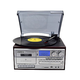 Looptone TR-18CD Hepsi Bir Arada Pikap Kasetçalar MP3 CD Çalar - DEFOLU - 2