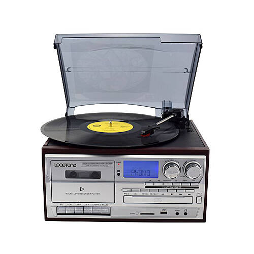 Looptone TR-18CD Hepsi Bir Arada Pikap Kasetçalar MP3 CD Çalar - DEFOLU - 2