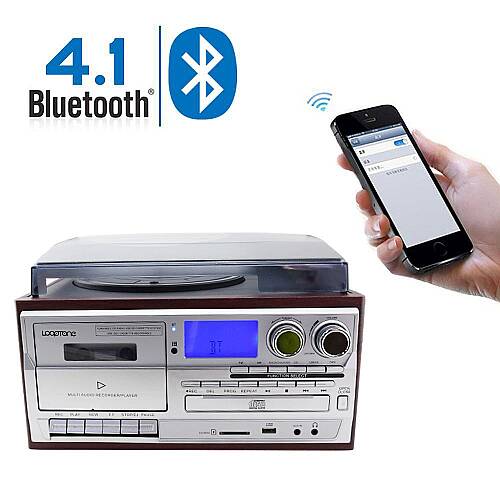 Looptone TR-18CD Hepsi Bir Arada Pikap Kasetçalar MP3 CD Çalar - DEFOLU - 3