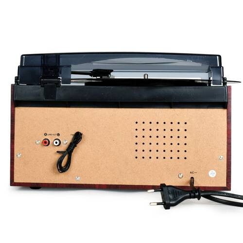 Looptone TR-18CD Hepsi Bir Arada Pikap Kasetçalar MP3 CD Çalar-DEFOLU