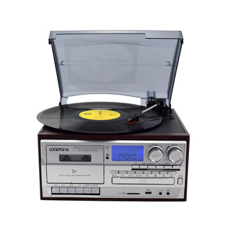 Looptone TR-18CD Hepsi Bir Arada Pikap Kasetçalar MP3 CD Çalar - Thumbnail