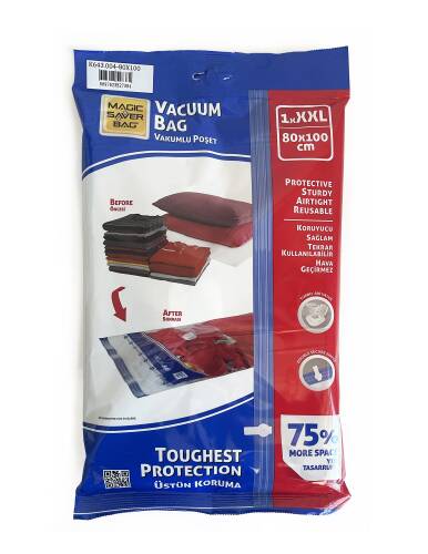 Magic Saver Bag Vakumlu Hurç Torba Naylon Poşet - 3