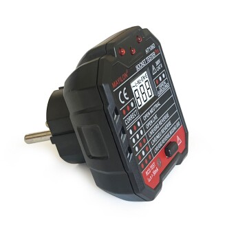 Mayilon Dijital Priz Soket Test Cihazı Voltaj Amper Ölçüm - 7