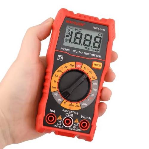 Mayilon HT108L Dijital Profesyonel Multimetre Ekran Aydınlatmalı Auto Range 600V 10A AC DC - 4