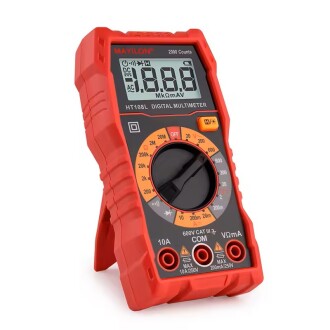 Mayilon HT108L Dijital Profesyonel Multimetre Ekran Aydınlatmalı Auto Range 600V 10A AC DC - 6