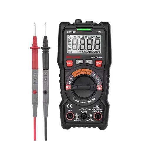 Mayilon HT113C Dijital Profesyonel Multimetre Ekran Aydınlatmalı Auto Range 600V 10A AC DC - 2