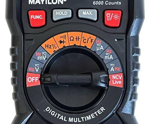 Mayilon HT113C Dijital Profesyonel Multimetre Ekran Aydınlatmalı Auto Range 600V 10A AC DC - 10