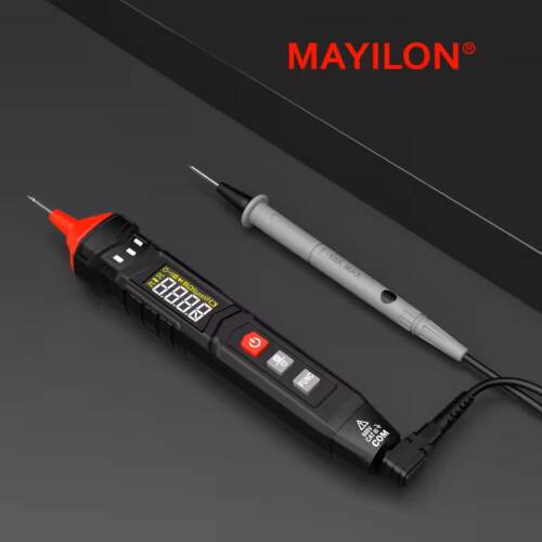 Mayilon HT121 Kalem Tip Akıllı Multimetre Işıklı ve Sesli Alarm Fenerli - 10