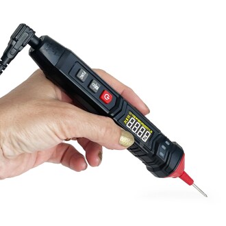 Mayilon HT121 Kalem Tip Akıllı Multimetre Işıklı ve Sesli Alarm Fenerli - 2