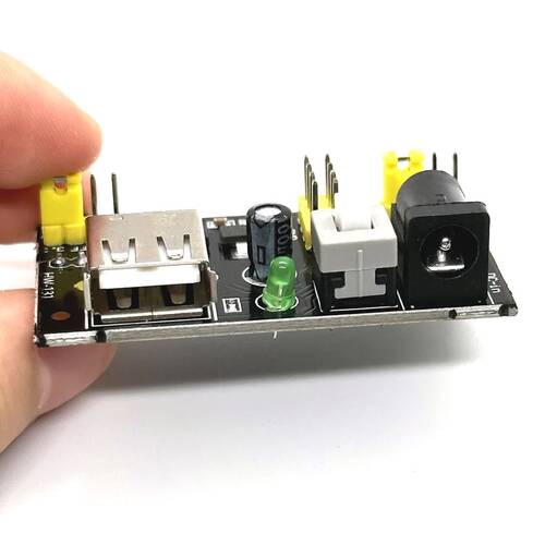 MB-102 Breadboard Güç Kaynağı Modülü Dual 5V/3.3V Output DC Voltaj Regülatörü