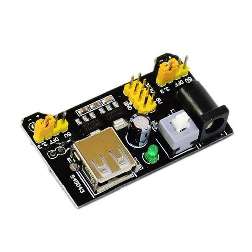 MB-102 Breadboard Güç Kaynağı Modülü Dual 5V/3.3V Output DC Voltaj Regülatörü