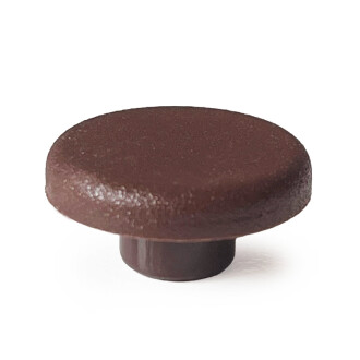 Mezmob 20MM Mobilya Ayağı 12 ADET Koruyucu Pabuç Baza Dübeli Sert Plastik Poligrit Kahverengi - 5