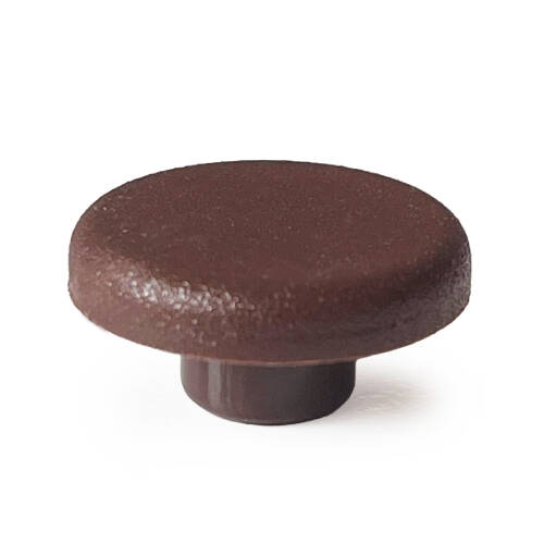 Mezmob 20MM Mobilya Ayağı 12 ADET Koruyucu Pabuç Baza Dübeli Sert Plastik Poligrit Kahverengi - 5