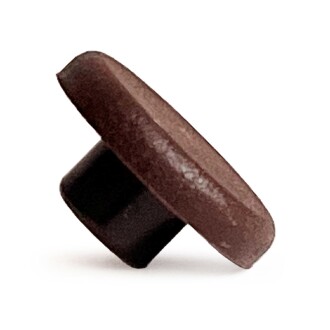 Mezmob 20MM Mobilya Ayağı 12 ADET Koruyucu Pabuç Baza Dübeli Sert Plastik Poligrit Kahverengi - 8