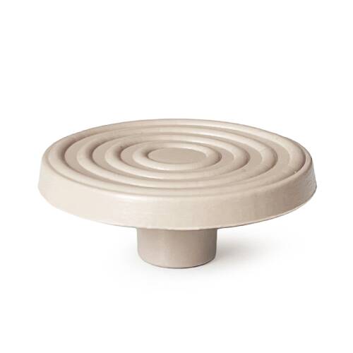 Mezmob 30MM Mobilya Ayağı 12 ADET Koruyucu Pabuç Baza Dübeli Sert Plastik Poligrit Bej - 3