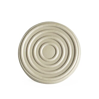 Mezmob 30MM Mobilya Ayağı 12 ADET Koruyucu Pabuç Baza Dübeli Sert Plastik Poligrit Bej - 6