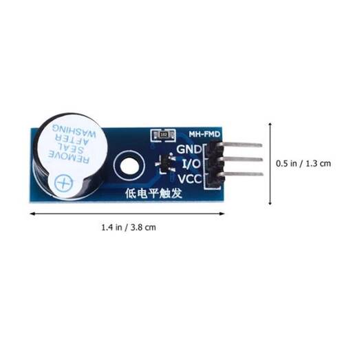 Mini Aktif Buzzer Zil Ses Kartı
