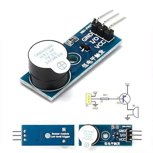 Mini Aktif Buzzer Zil Ses Kartı