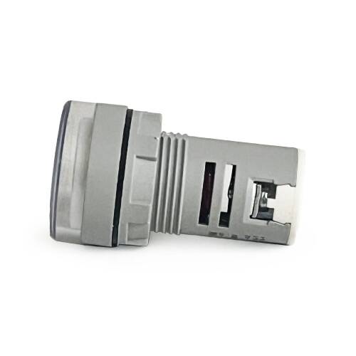 Mini Dijital Voltmetre 22MM AC 60-500V LED Beyaz Işık - 7