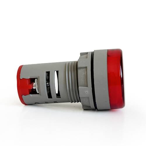 Mini Dijital Voltmetre 22MM AC 60-500V LED Kırmızı Işık - 7