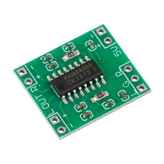 Minyatür Dijital Güç Amplikatör Devresi 2*3W Class D PAM8403 Power Amplifier Board 2.5~5V - 6