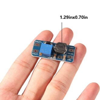 MT3608 2A DC-DC Ayarlanabilir Yükselteç Modül 2-24V to 5/9/12/-28V - 3