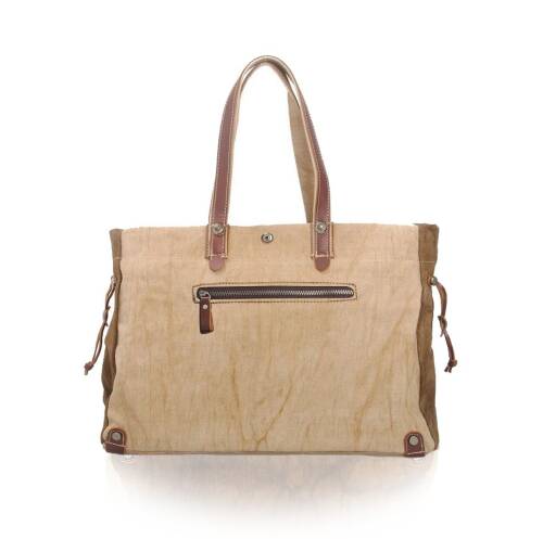 Muchuan Batik Kanvas Postacı Çanta Haki - 2