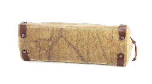 Muchuan Batik Kanvas Postacı Çanta Haki - 4