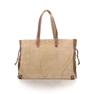 Muchuan Batik Kanvas Postacı Çanta Haki - 3