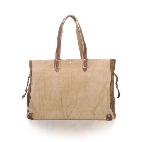 Muchuan Batik Kanvas Postacı Çanta Haki - 3