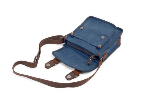 Muchuan Kanvas Postacı Çanta Mavi - 7