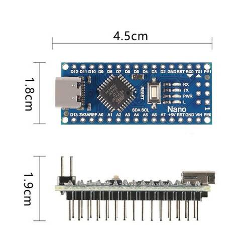 Nano V3.0 ATMEGA328P Micro-USB