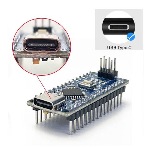 Nano V3.0 ATMEGA328P Micro-USB - 6