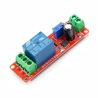 Aek-Tech - NE555 Zaman Gecikmeli Röle Kartı Monostable (12V) Otomotiv Elektrikli Aletler