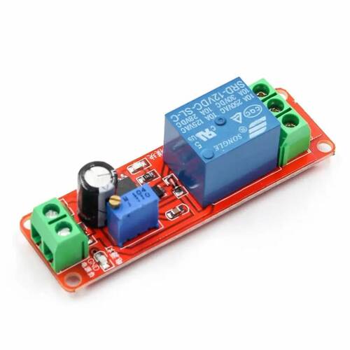 NE555 Zaman Gecikmeli Röle Kartı Monostable (12V) Otomotiv Elektrikli Aletler