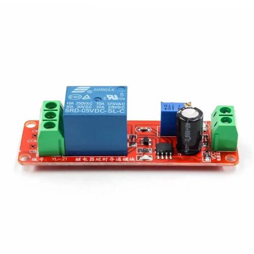 NE555 Zaman Gecikmeli Röle Kartı Monostable (5V) Otomotiv Elektrikli Aletler
