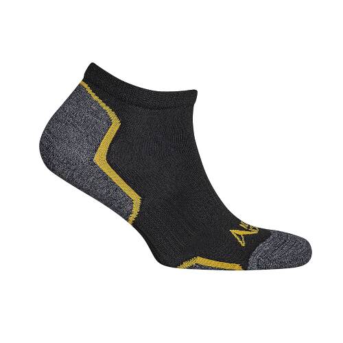 North Ice Fonksiyonel Patik Çorap 3'lü Paket Siyah 40-44 - 5