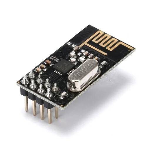 NRF24L01+ Kablosuz Alıcı Verici Modül Power Enhanced Version SI24R1 2.4G İletişim - 2