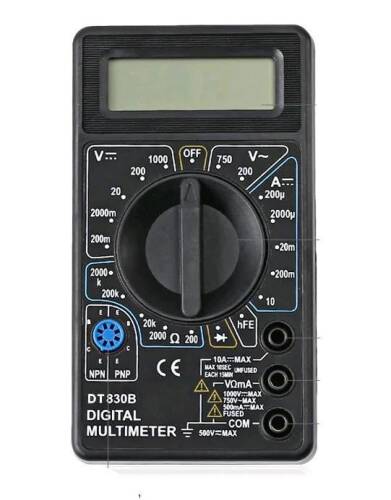 OEM DT830B Dijital Multimetre Voltmetre Ampermetre - 1