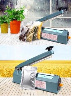 PFS-200M Poşet Ağzı Kapama Yapıştırma Makinası Metal Gövde - 7