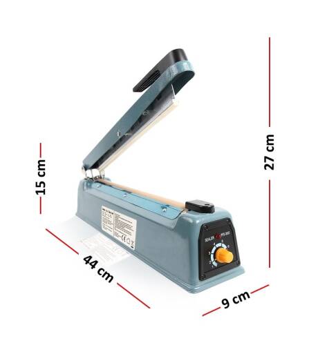 PFS-300M Metal Gövde Poşet Ağzı Kapama Yapıştırma Kapatma Makinası - 5